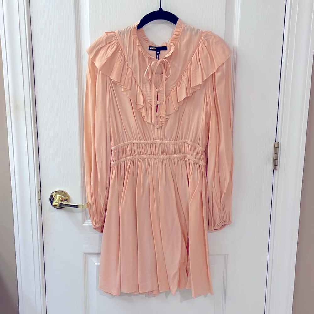 Maje garden party midi dress…🧡